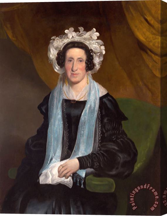 Henry Mundy Elizabeth, Mrs William Field Stretched Canvas Print / Canvas Art