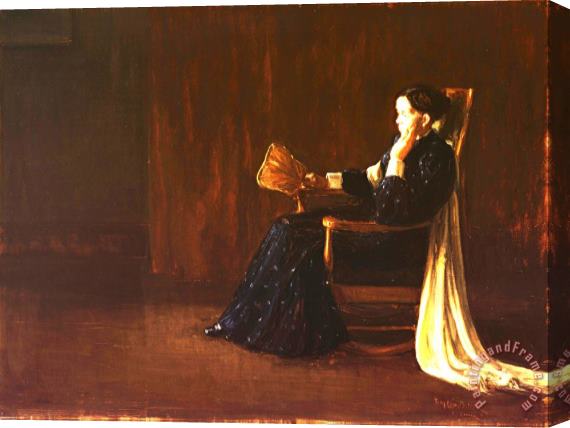 Henry Ossawa Tanner Portrait of The Artist's Mother Stretched Canvas Painting / Canvas Art
