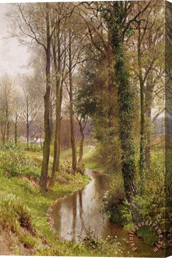 Henry Sutton Palmer The Mill Stream Stretched Canvas Print / Canvas Art