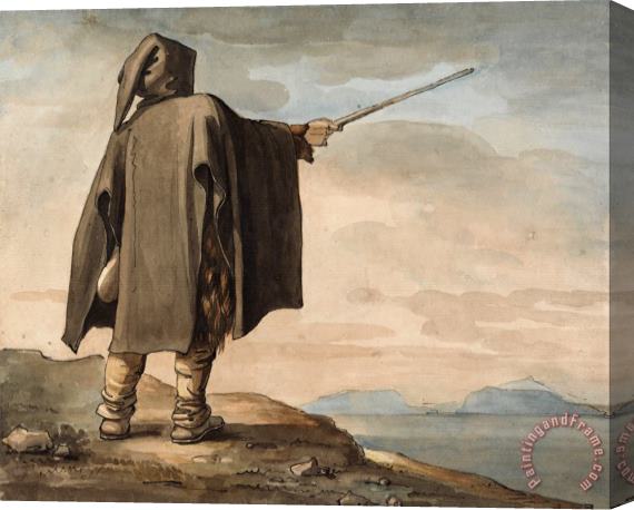 Henry Tresham A Peasant of Mount Erix Stretched Canvas Print / Canvas Art