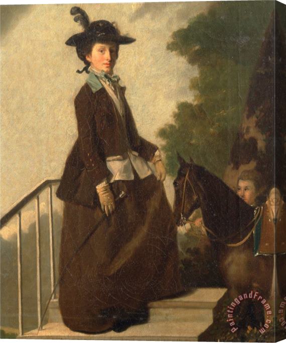 Henry Walton Elizabeth Bridgman, Sister of The Artist Stretched Canvas Painting / Canvas Art