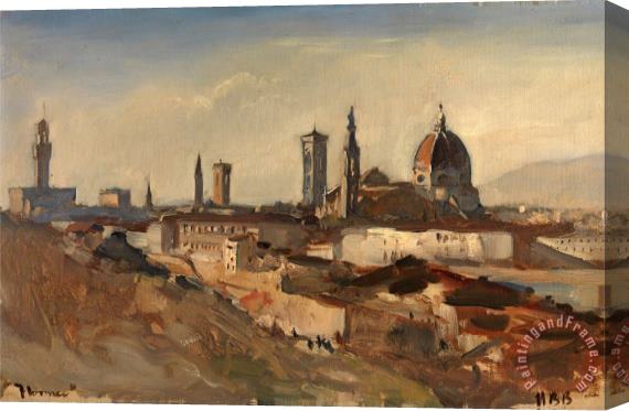 Hercules Brabazon Brabazon Florence Stretched Canvas Painting / Canvas Art