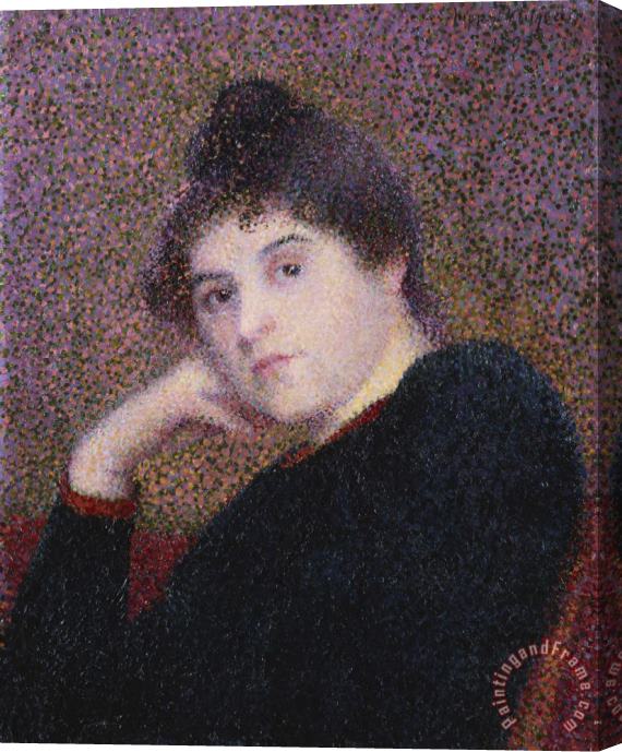 Hippolyte Petitjean Portrait De Femme Stretched Canvas Painting / Canvas Art