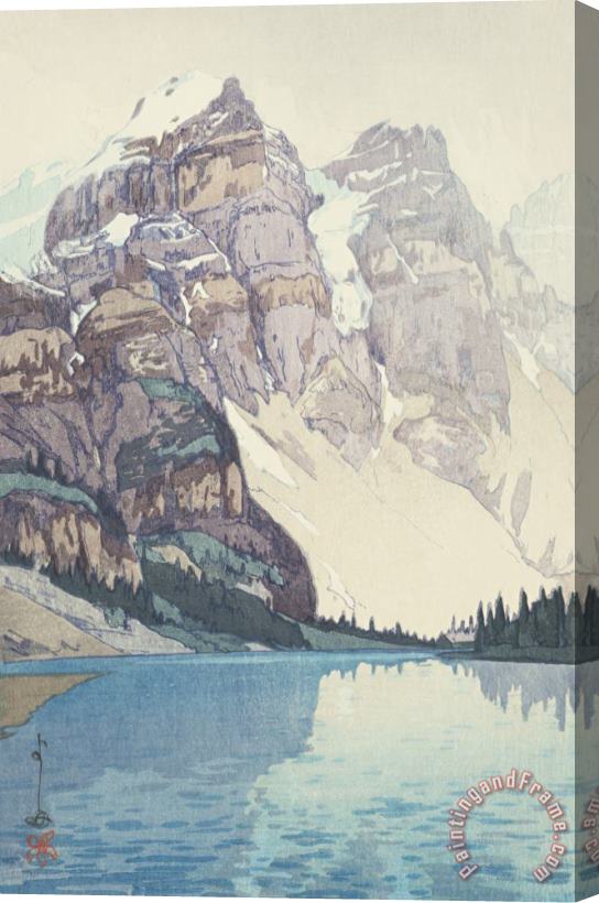 Hiroshi Yoshida Moraine Lake (moren), From The American Series Stretched Canvas Painting / Canvas Art
