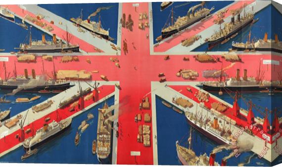 Hugh Williams British Empire Stretched Canvas Painting / Canvas Art