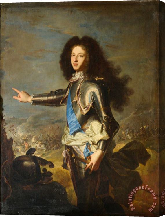 Hyacinthe Rigaud Louis De France, Duc De Bourgogne (1682 1712) Stretched Canvas Print / Canvas Art