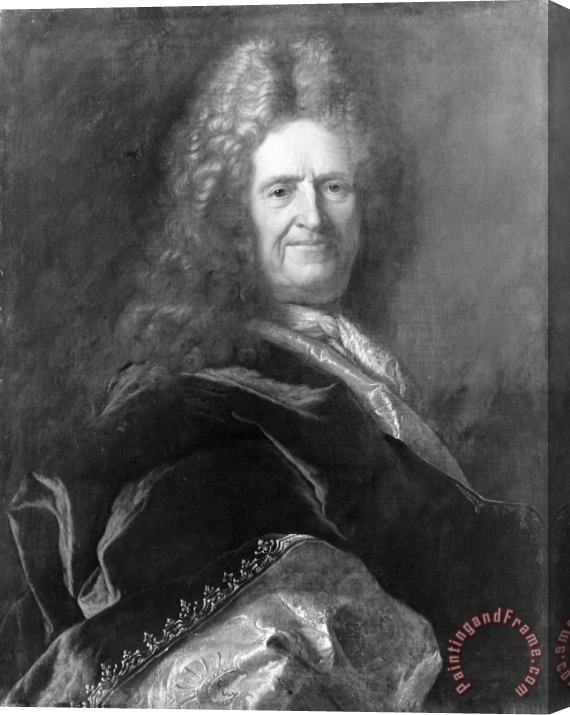 Hyacinthe Rigaud Portrait of a Man Stretched Canvas Print / Canvas Art