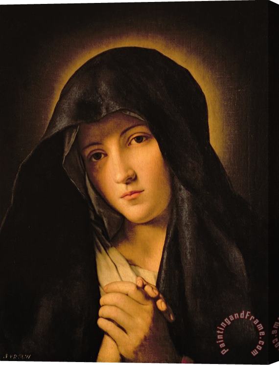 Il Sassoferrato Madonna Stretched Canvas Print / Canvas Art