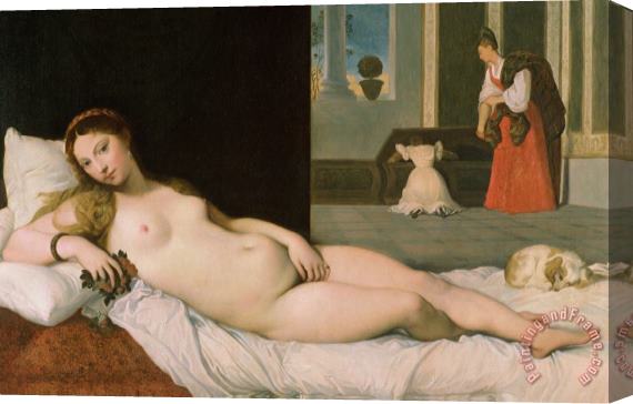 Ingres Reclining Venus Stretched Canvas Painting / Canvas Art