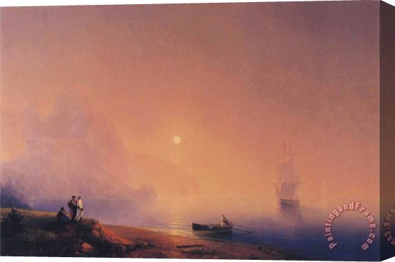 Ivan Constantinovich Aivazovsky Crimean Tartars on The Sea Shore Stretched Canvas Painting / Canvas Art