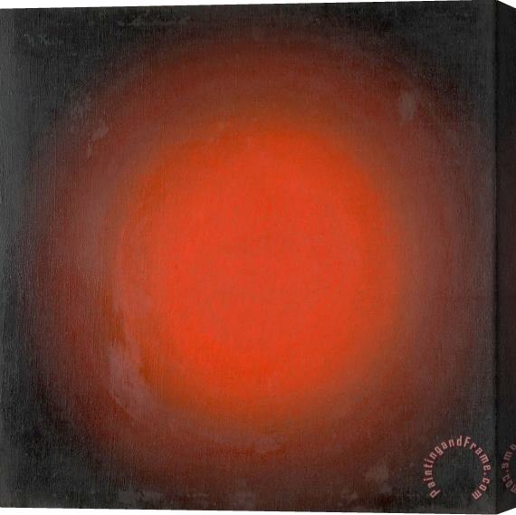 Ivan Klyun Red Light Spherical Composition Stretched Canvas Painting / Canvas Art