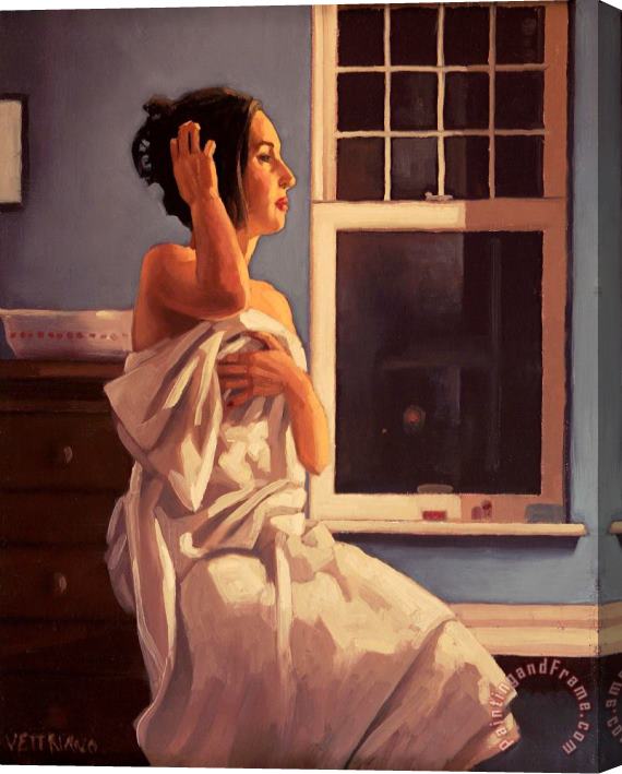 Jack Vettriano 'model in The Studio' (study), 1999 Stretched Canvas Print / Canvas Art