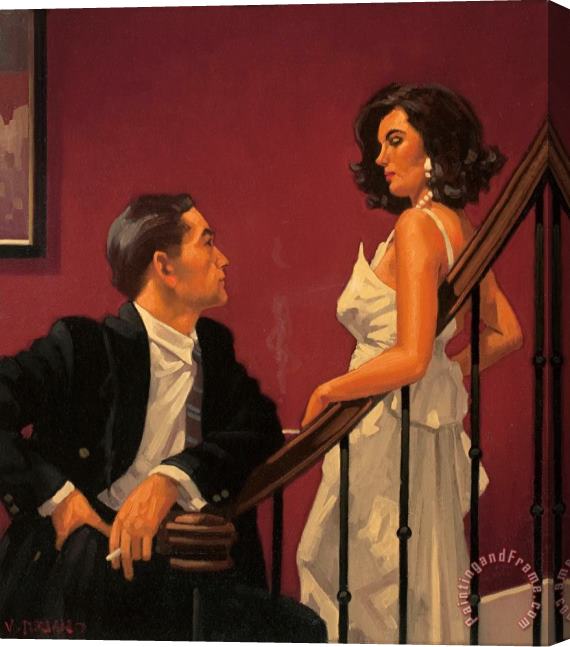 Jack Vettriano 165719 Stretched Canvas Print / Canvas Art