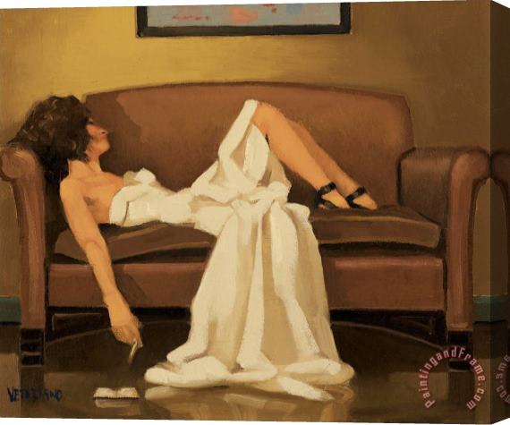 Jack Vettriano After The Thrill Is Gone, 1994 Stretched Canvas Painting / Canvas Art