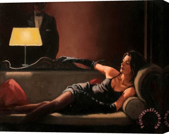 Jack Vettriano Along Came a Spider II, 2004 Stretched Canvas Print / Canvas Art