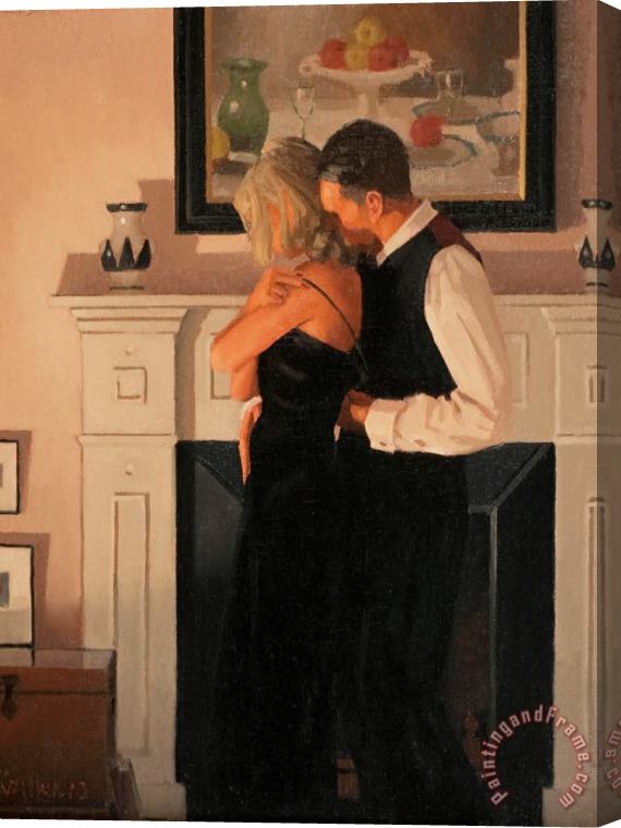 Jack Vettriano Beautiful Losers Stretched Canvas Painting / Canvas Art