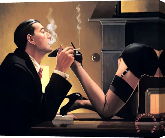 Jack Vettriano Fetish, 2016 Stretched Canvas Painting / Canvas Art