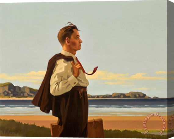 Jack Vettriano Just Another Day, 1996 Stretched Canvas Painting / Canvas Art