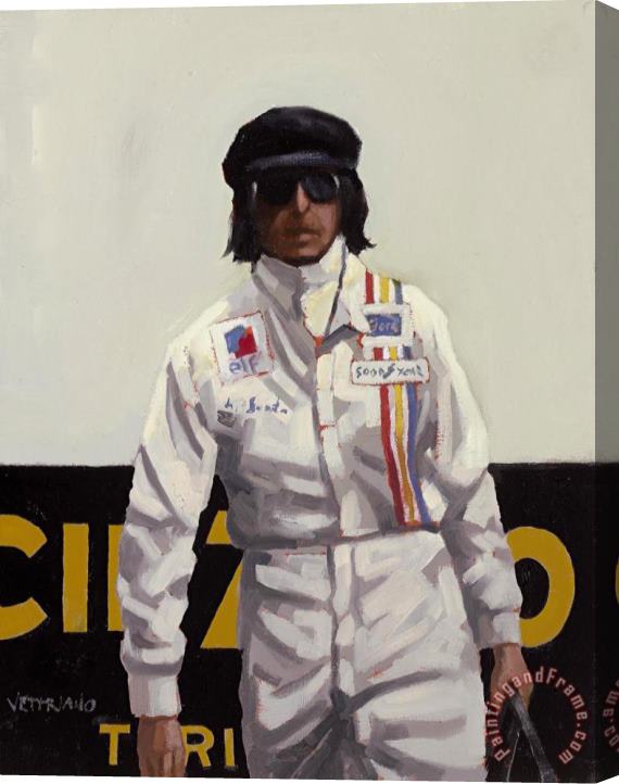 Jack Vettriano Monaco, 1971 Stretched Canvas Print / Canvas Art