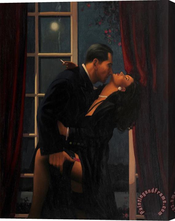 Jack Vettriano Night Geometry, 1996 Stretched Canvas Painting / Canvas Art