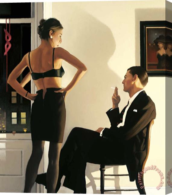 Jack Vettriano Night in The City, 2006 Stretched Canvas Painting / Canvas Art
