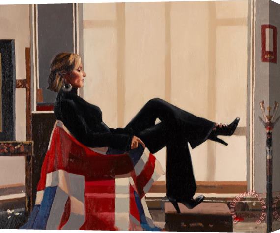 Jack Vettriano Olympia Zara Phillips, 2008 Stretched Canvas Painting / Canvas Art