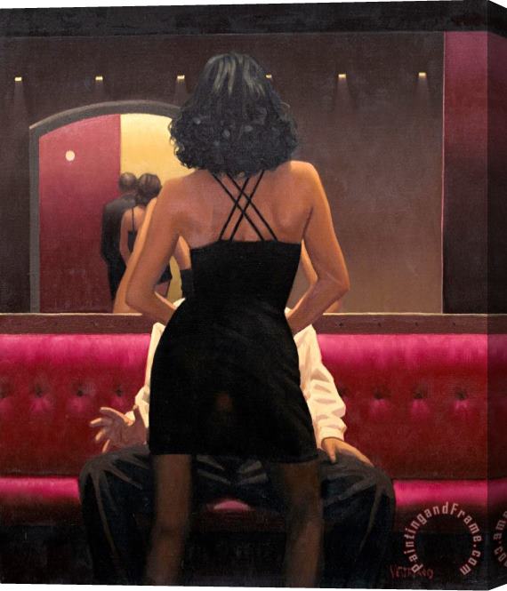 Jack Vettriano Private Dancer, 1998 Stretched Canvas Painting / Canvas Art