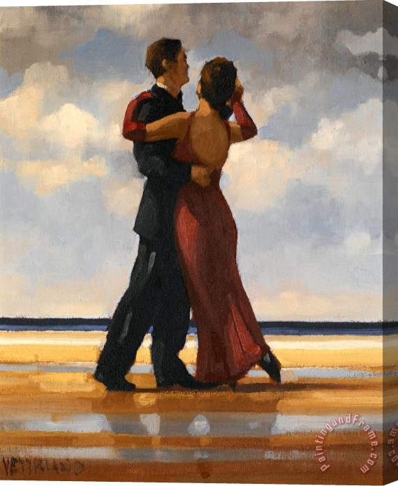Jack Vettriano Study for The Singing Butler Stretched Canvas Print / Canvas Art