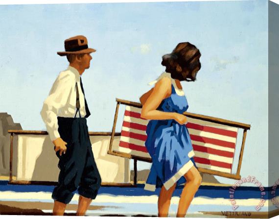 Jack Vettriano Sweet Bird of Youth Stretched Canvas Painting / Canvas Art
