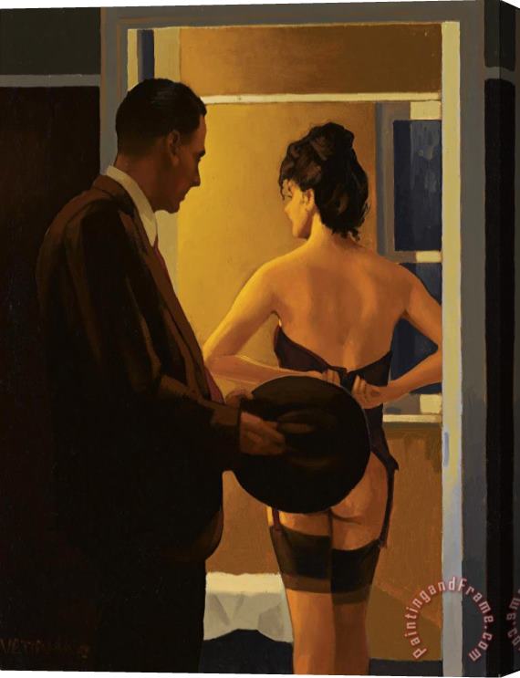 Jack Vettriano The Apprentice Stretched Canvas Painting / Canvas Art