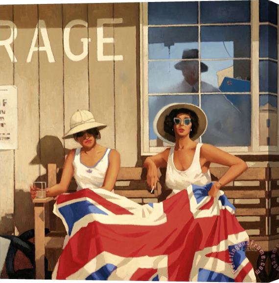 Jack Vettriano The British Are Coming, 2010 Stretched Canvas Painting / Canvas Art