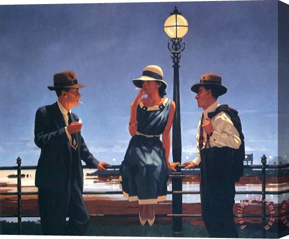 Jack Vettriano The Game of Life Stretched Canvas Painting / Canvas Art