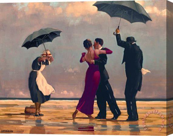 Jack Vettriano The Singing Butle 2 Stretched Canvas Print / Canvas Art