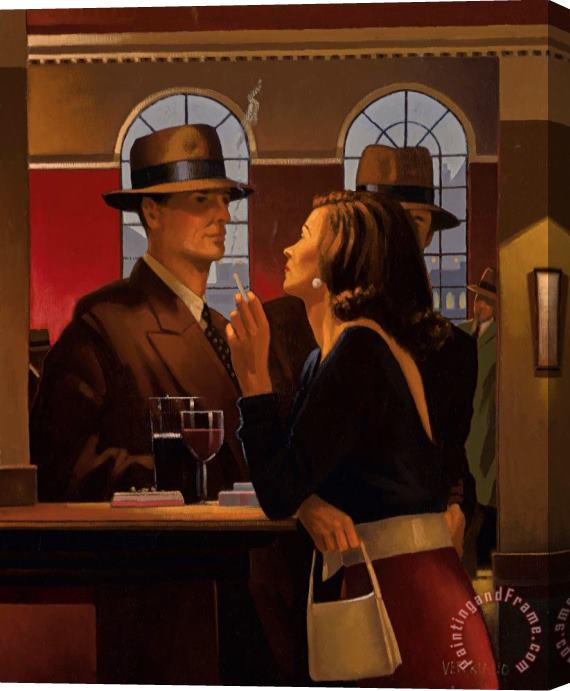 Jack Vettriano Twilight Zone, 1995 Stretched Canvas Painting / Canvas Art
