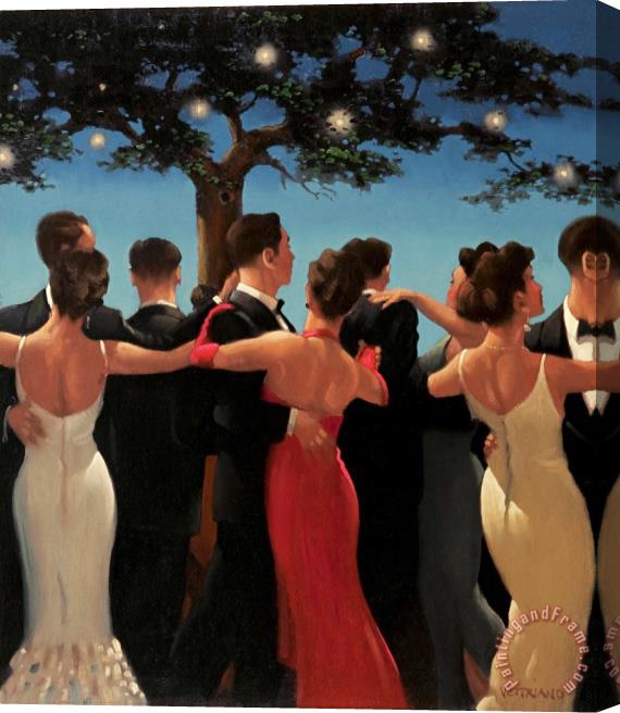 Jack Vettriano Waltzers, 2014 Stretched Canvas Print / Canvas Art