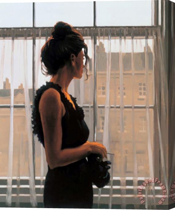 Jack Vettriano Yesterday's Dreams, 1995 Stretched Canvas Print / Canvas Art