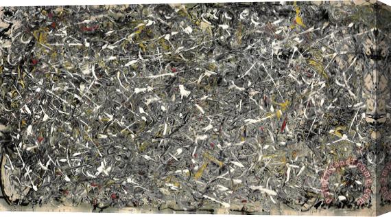 Jackson Pollock Number 28, 1951 Stretched Canvas Print / Canvas Art