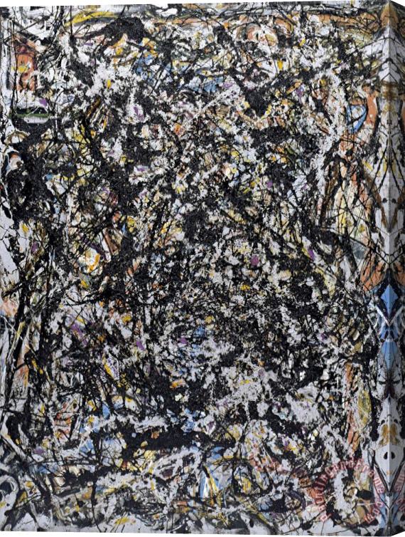 Jackson Pollock Sea Change, 1947 Stretched Canvas Painting / Canvas Art
