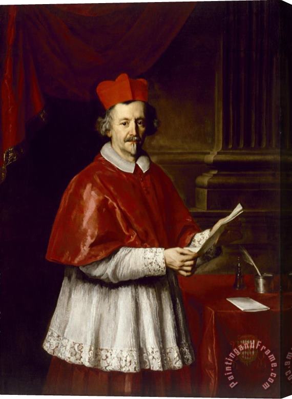 Jacob Ferdinand Voet Cardinal Giulio Spinola Stretched Canvas Print / Canvas Art