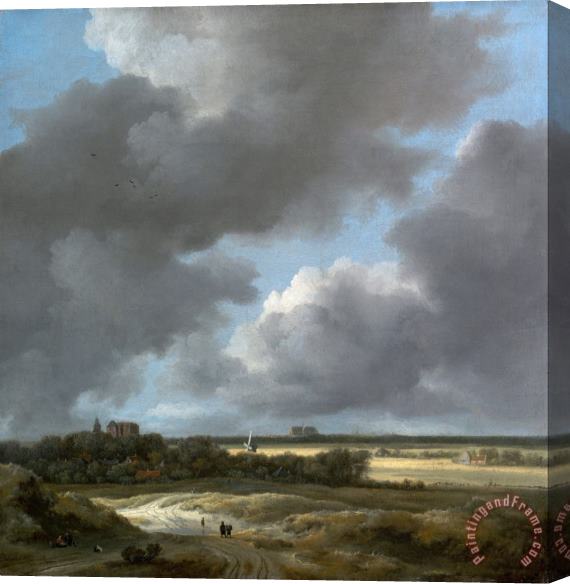 Jacob Isaacksz. van Ruisdael View of Alkmaar Stretched Canvas Painting / Canvas Art