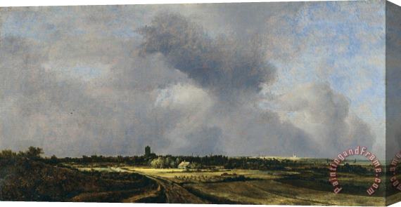 Jacob Isaacksz. van Ruisdael View of Naarden Stretched Canvas Print / Canvas Art