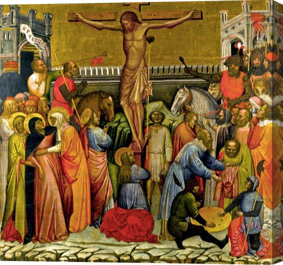 Jacobello del Fiore Crucifixion Stretched Canvas Print / Canvas Art