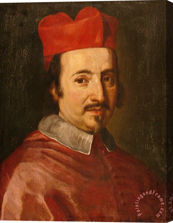 Jakob-Ferdinand Voet Portrait of Cardinal Federico Ubaldo Baldeschi Colonna (1624 1691) Stretched Canvas Print / Canvas Art