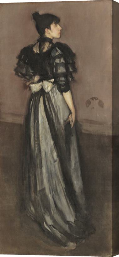 James Abbott McNeill Whistler Mother of Pearl And Silver: The Andalusian Stretched Canvas Painting / Canvas Art