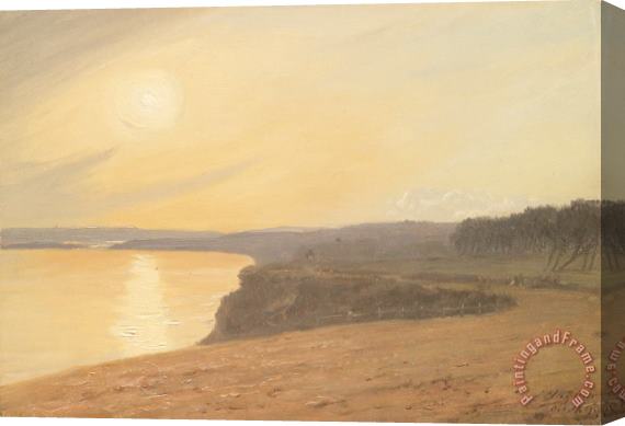 James Hallyar Sunset Stretched Canvas Print / Canvas Art