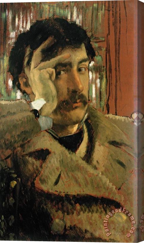 James Jacques Joseph Tissot Self Portrait Stretched Canvas Painting / Canvas Art
