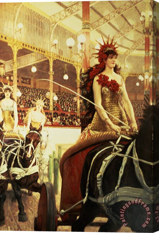 James Jacques Joseph Tissot The Ladies of The Cars Stretched Canvas Painting / Canvas Art