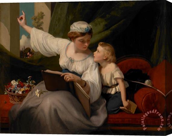 James Sant The Fairy Tale Stretched Canvas Painting / Canvas Art
