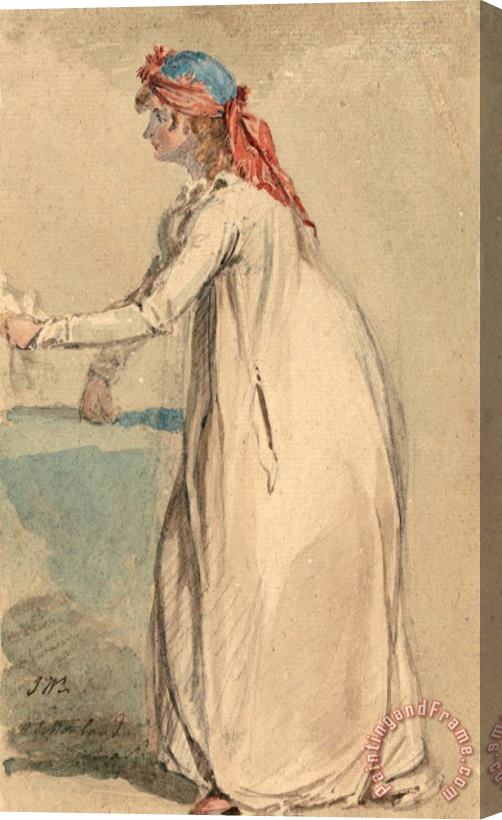 James Ward Mrs. Morland's Portrait Stretched Canvas Print / Canvas Art