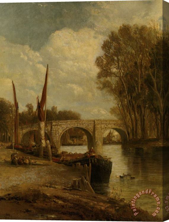 James Webb Kew Bridge Stretched Canvas Painting / Canvas Art